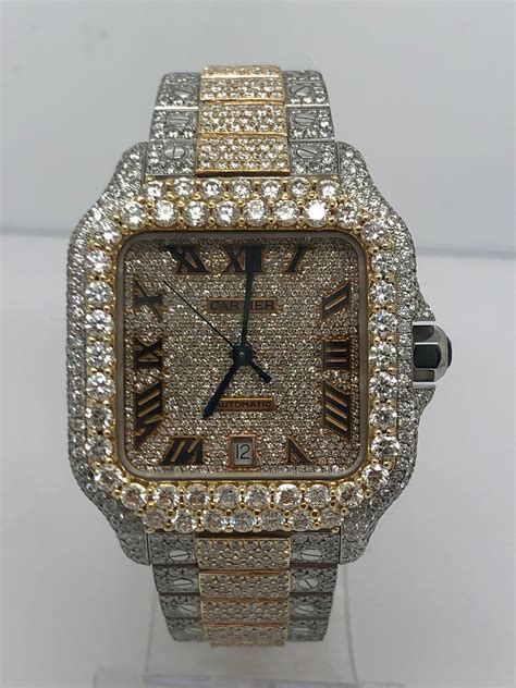 bust down replica watch|fully iced out watches.